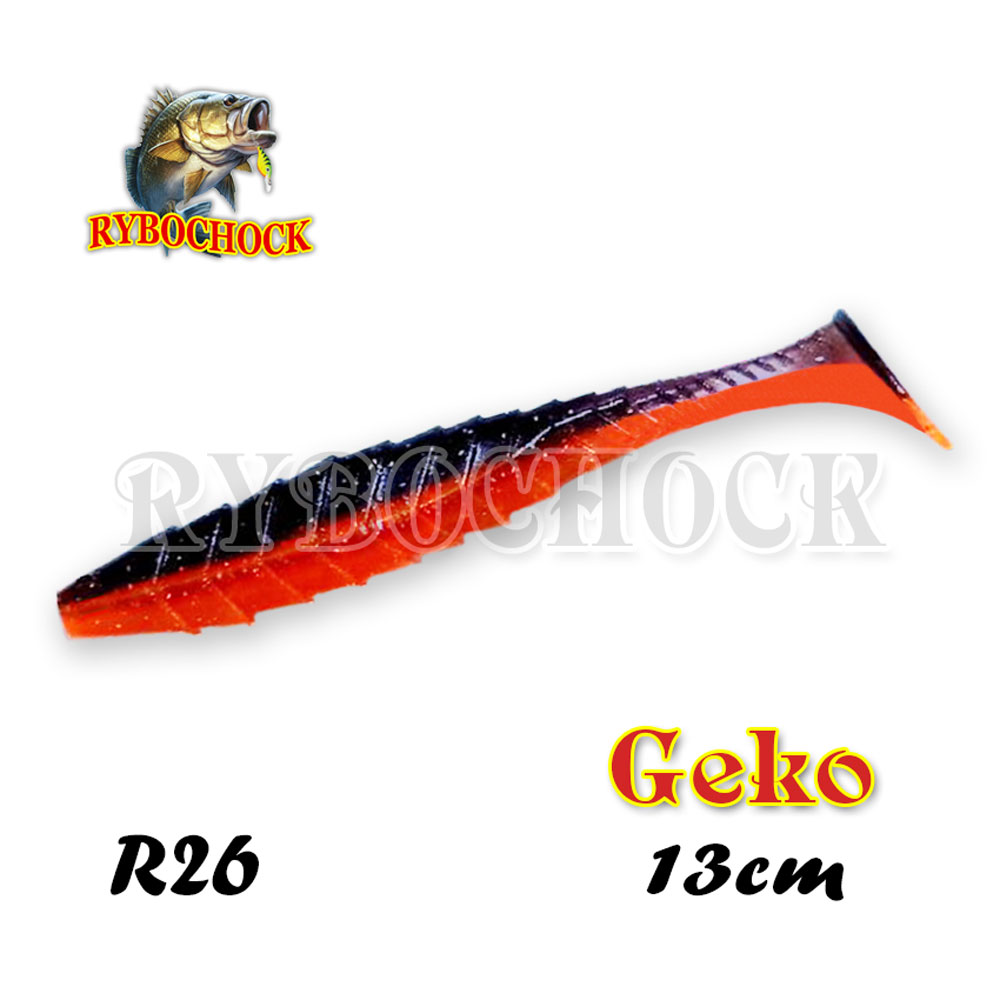Мягкая приманка Rybochock Geko 5'' 130мм цв. R26